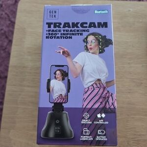 Motion Tracking Mount for SmartPhone - 360 Swivel - Face & Object Tracker, Black